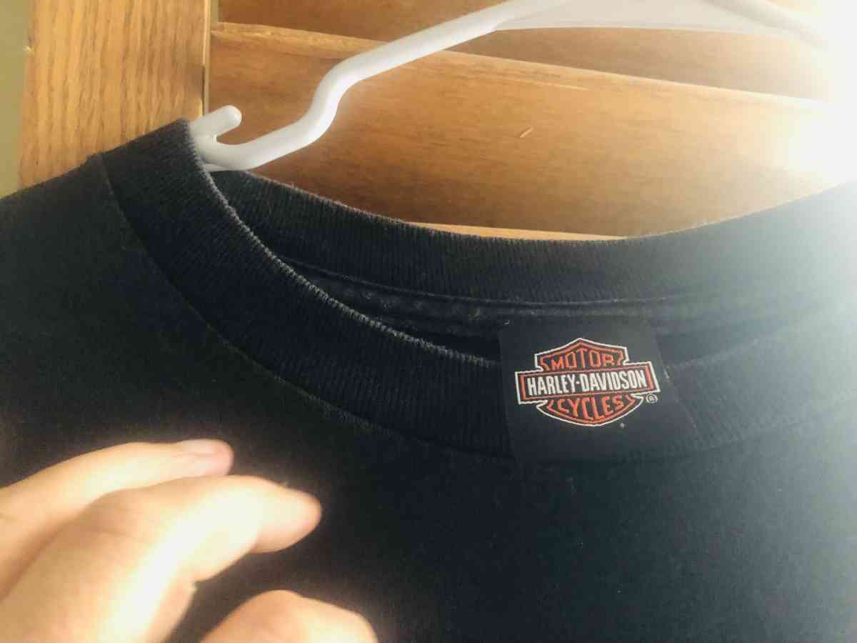 I am selling two Harley Davidson long sleeve
