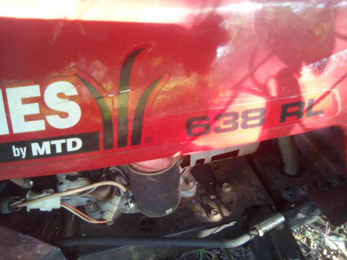 Yard machine lawnmower