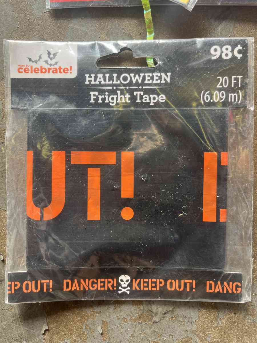 Halloween fright signs