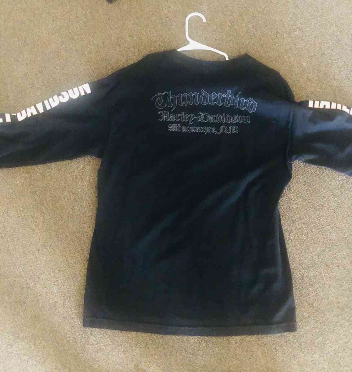 I am selling two Harley Davidson long sleeve