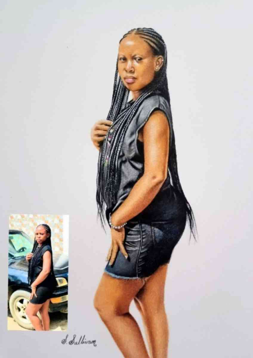 Hand drawn portraits