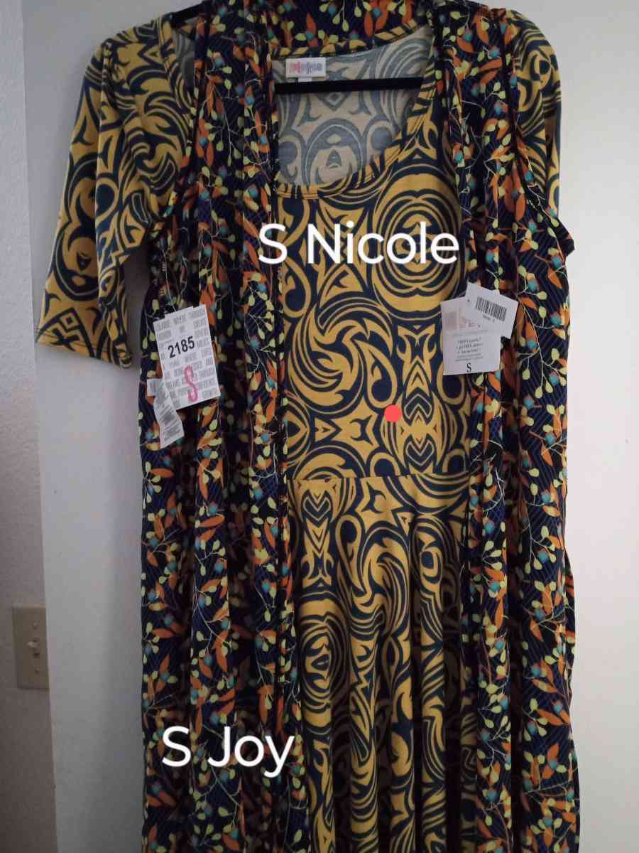 NWT LuLaRoe Dresses and Covers 40 each outfit