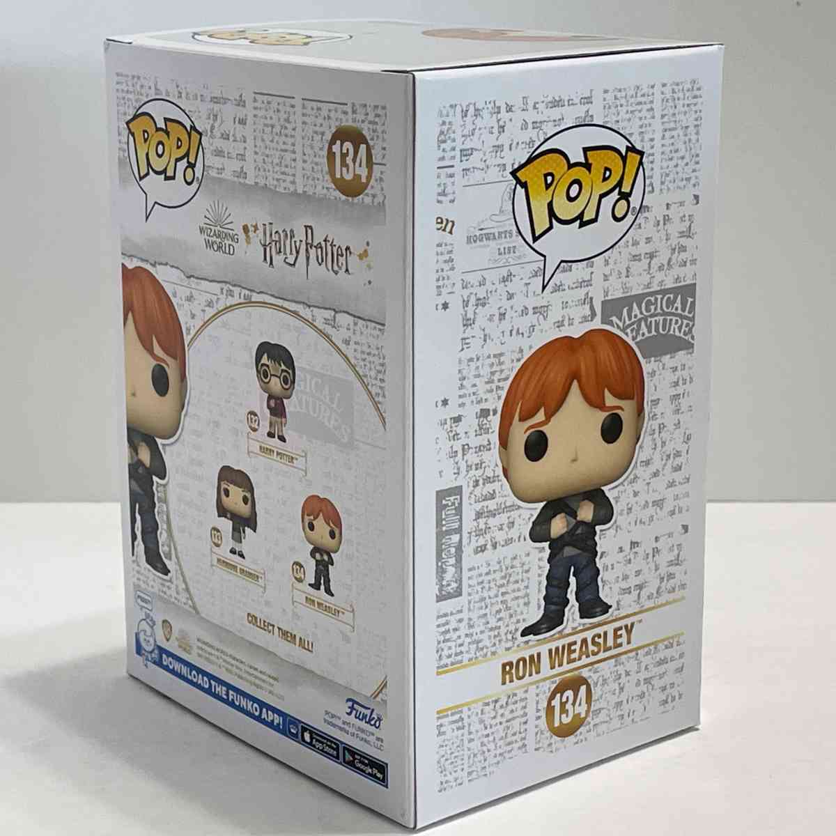 134 Ron Weasley Funko Pop Harry Potter 20th Anniv MIB
