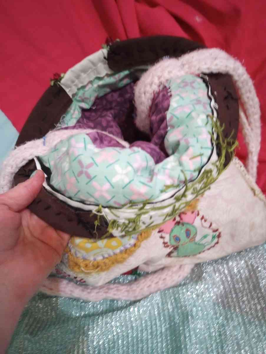 Vintage Style Crocheted Purse