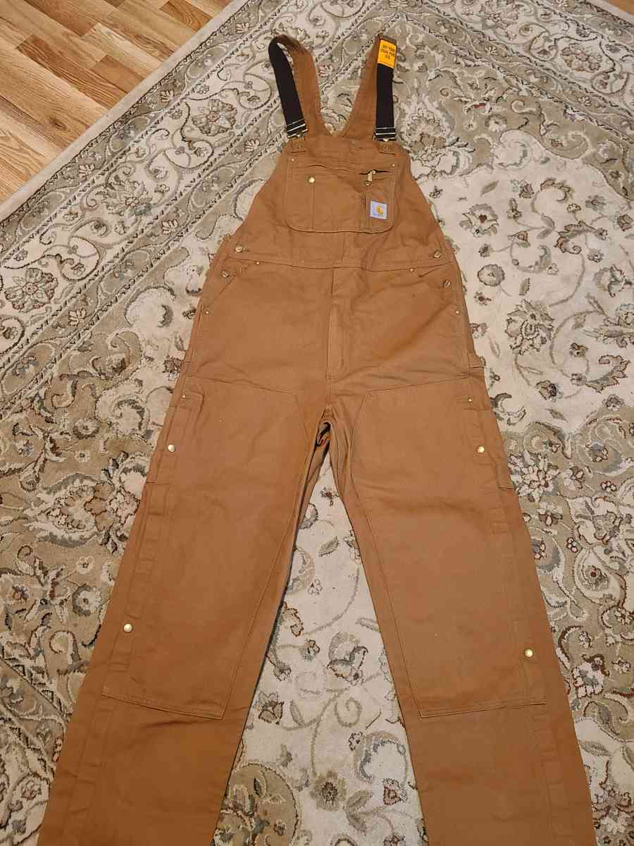 Pair of Carhartt double knee overhauls