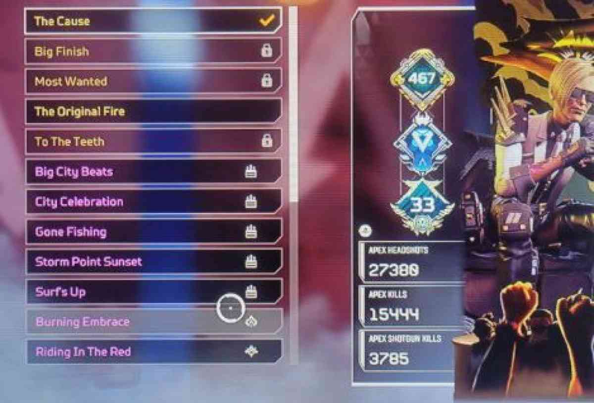 Apex legends account