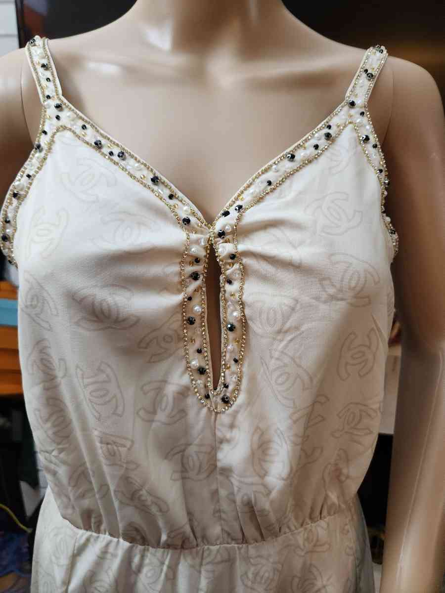 Chanel beige dress