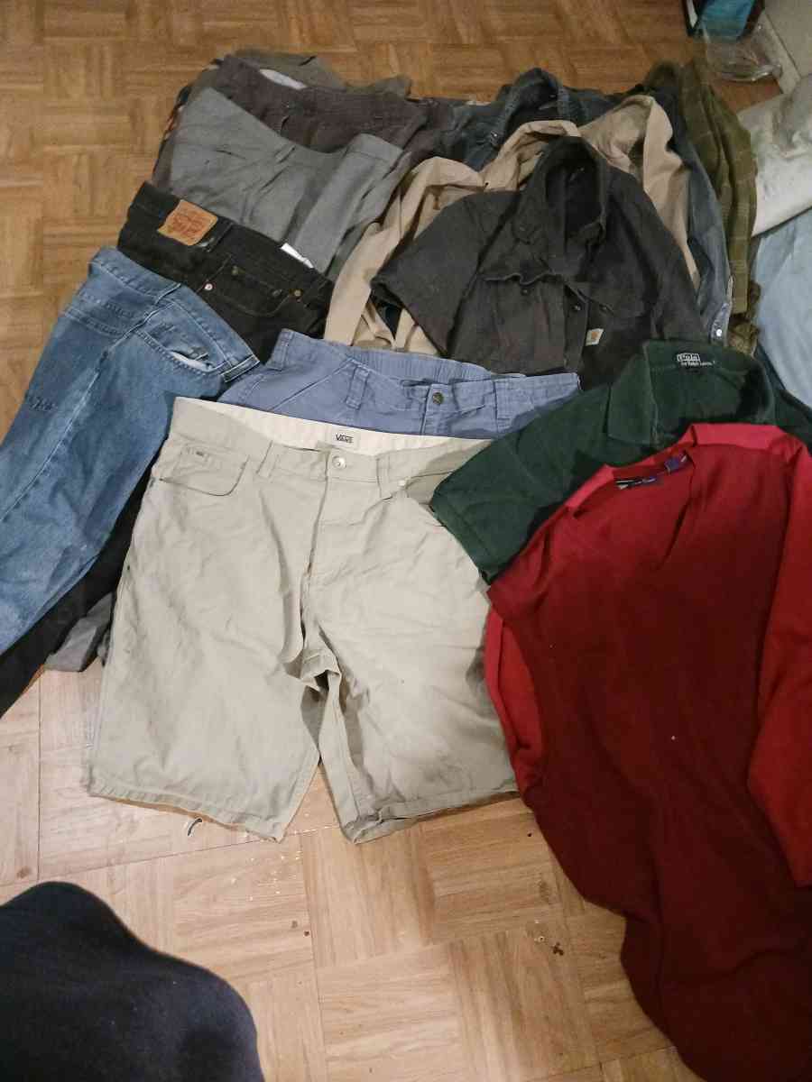 Mens Name Brand Clothing Lot