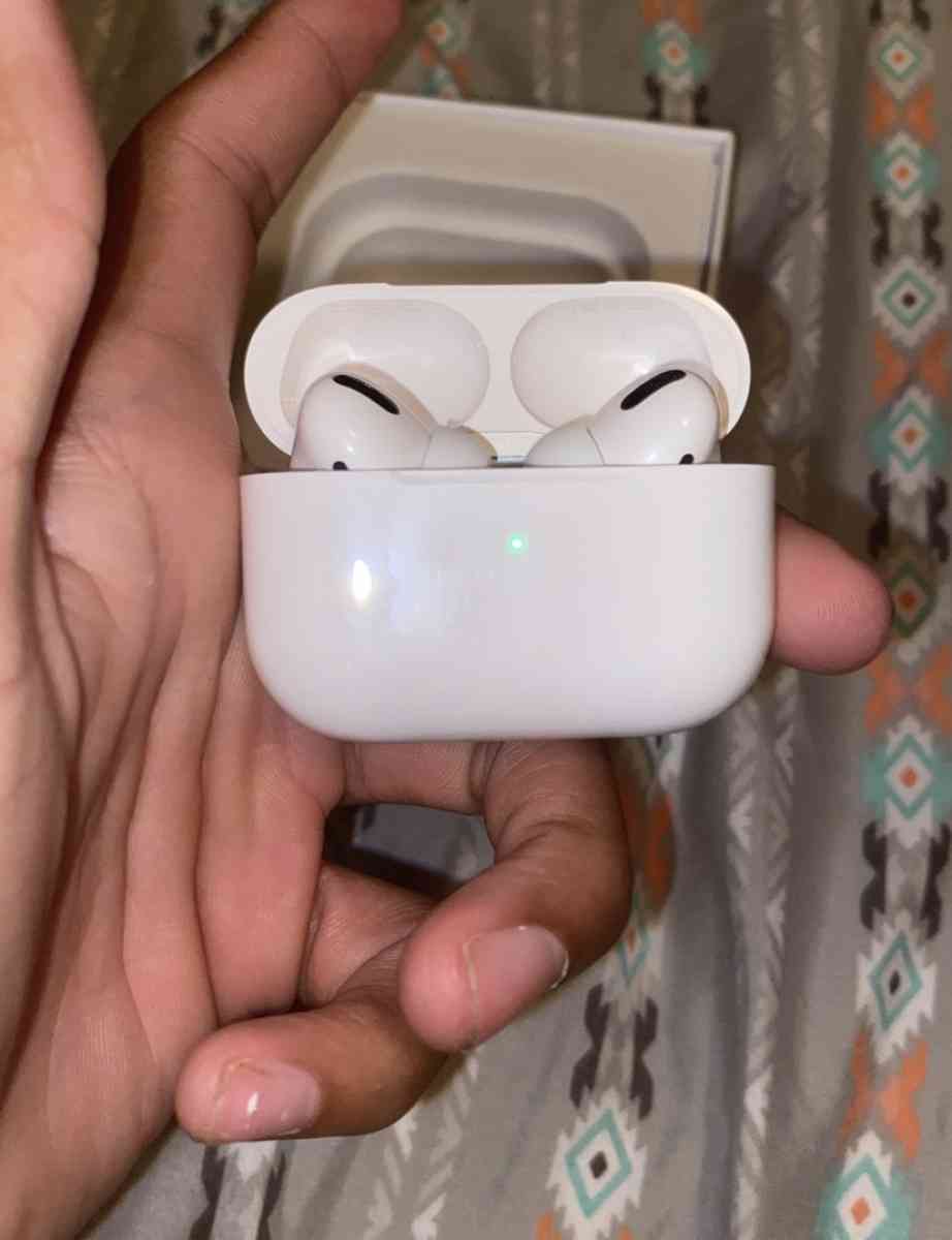 Apple AirPods Pro Charging Case Included And charger include