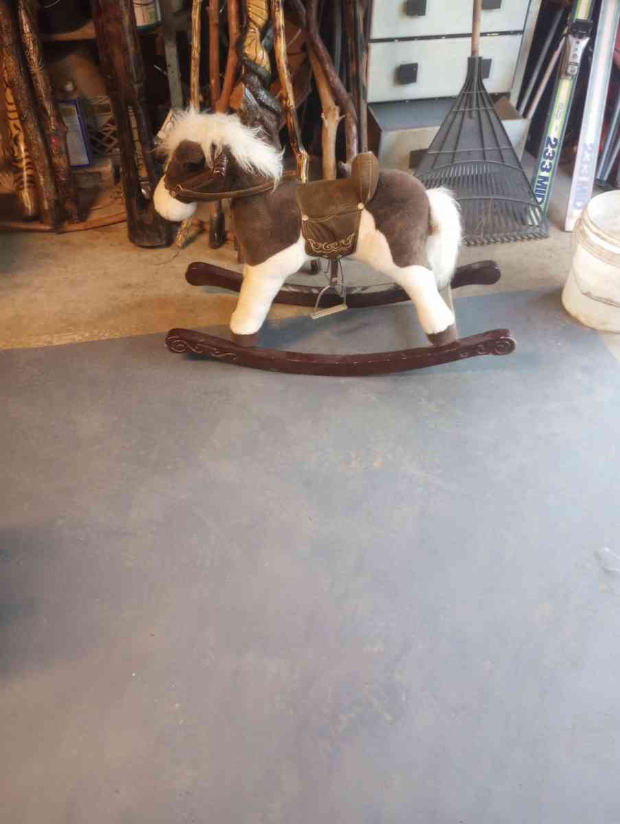 child rocking horse
