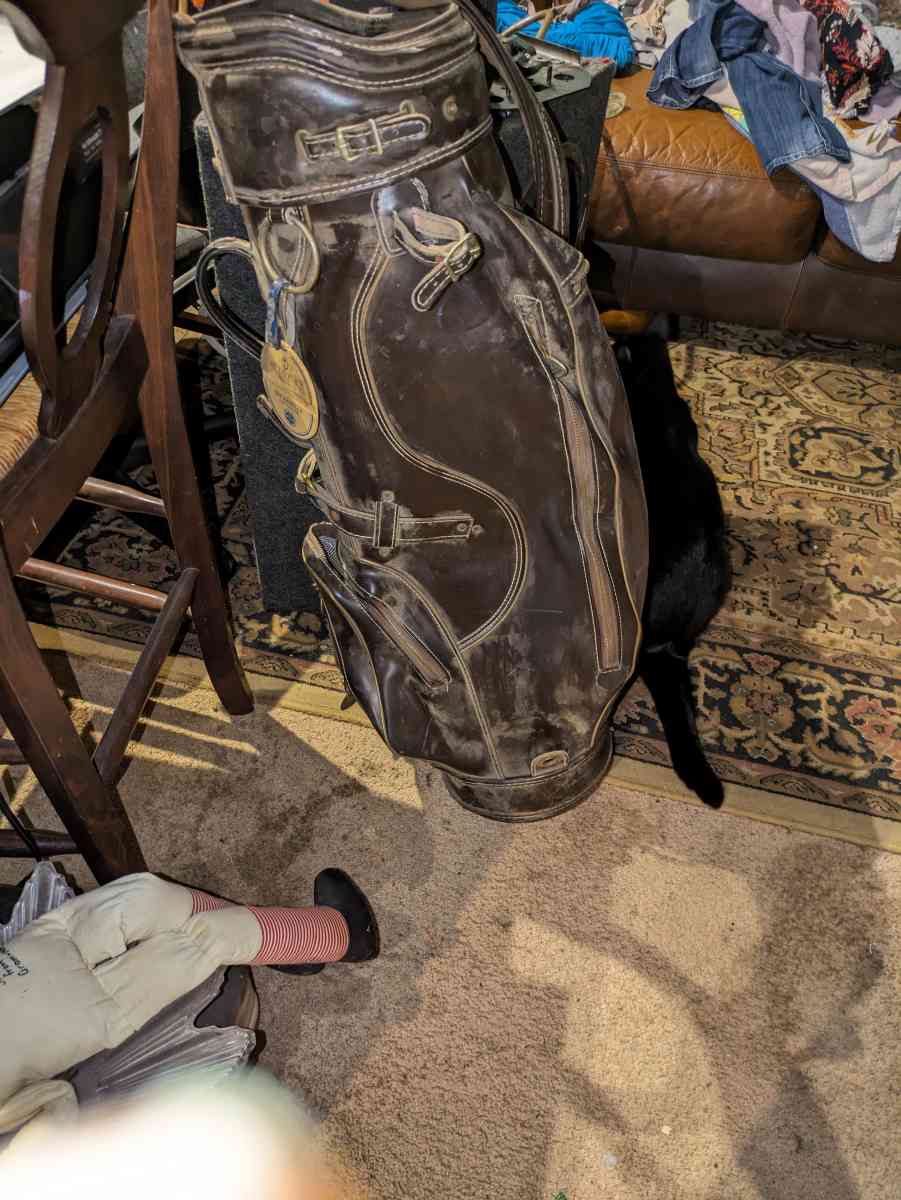 leather Golf bag