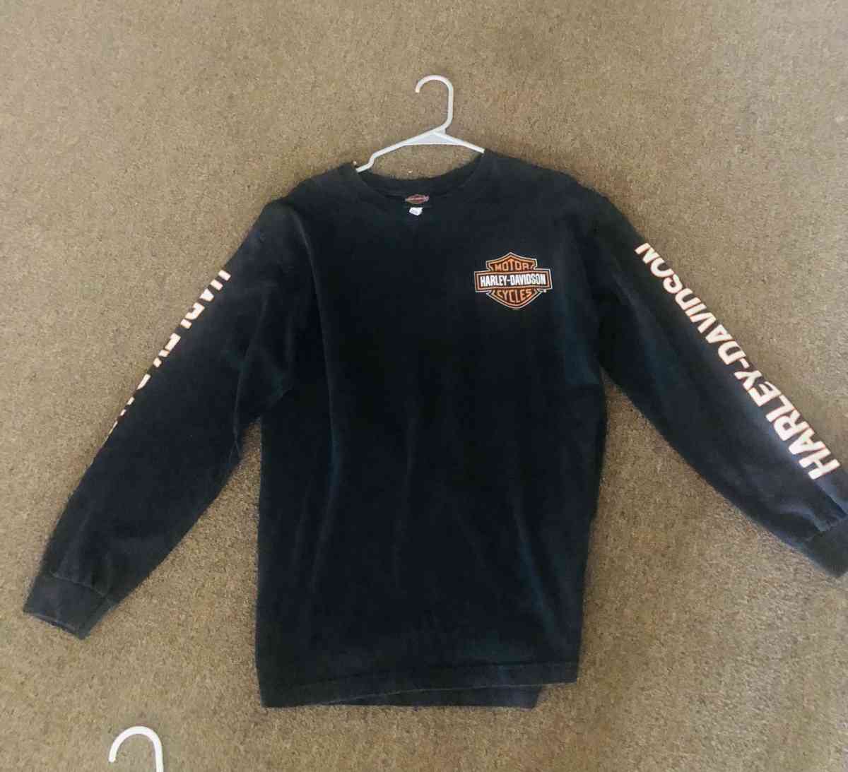 I am selling two Harley Davidson long sleeve