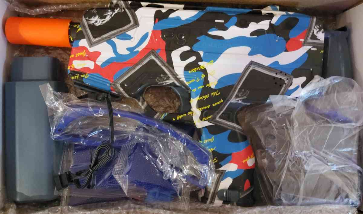 MP9 Shooting Elite High Speed Electric Water Bomb Gun