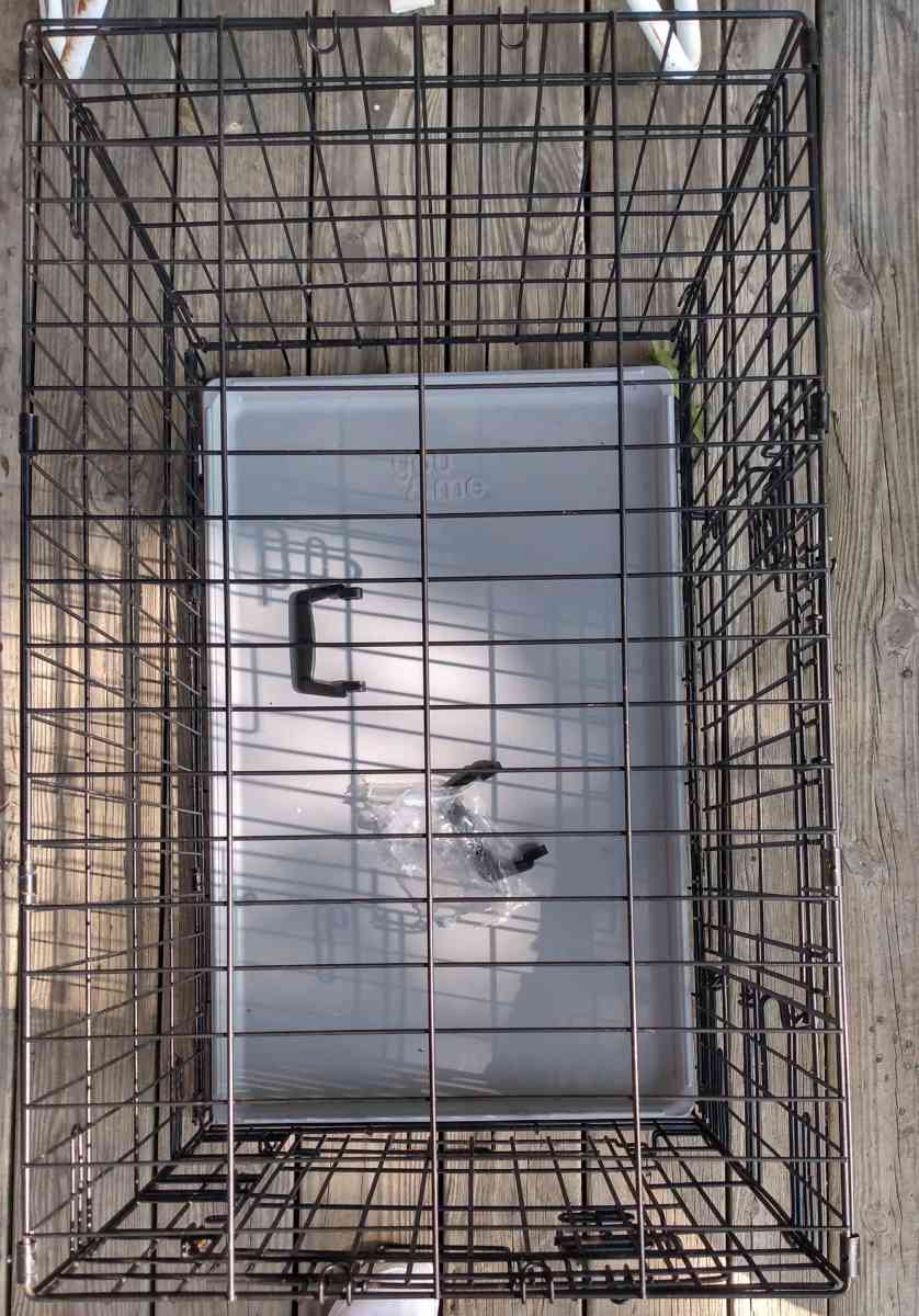 small dog cage