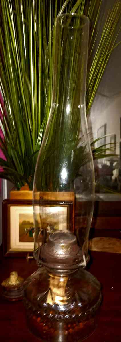 original 16 on tall hurricane lamp