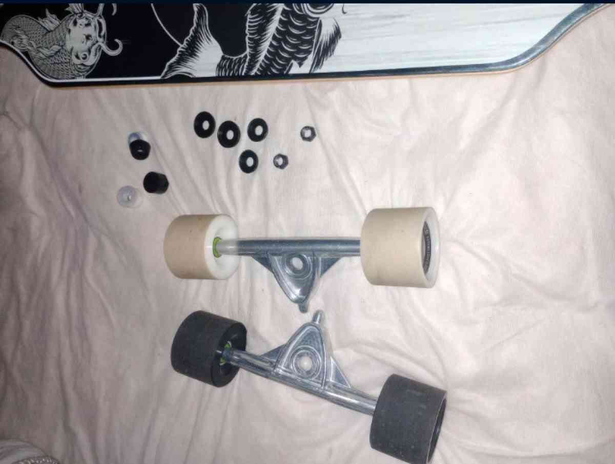 yin and yang longboard