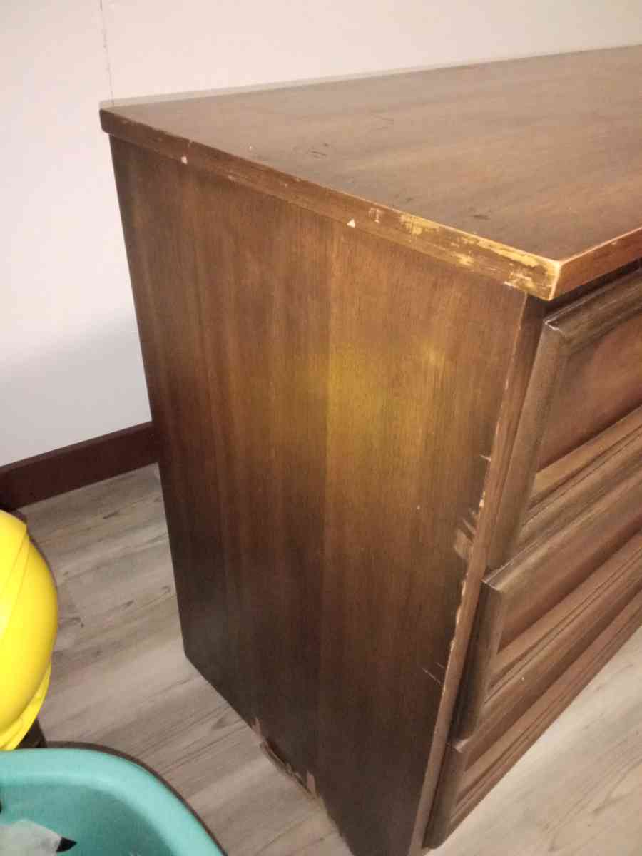 wooden dresser