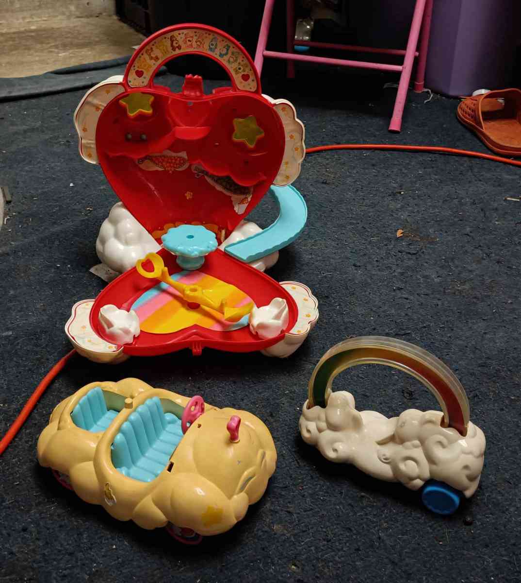 vintage care bears figures and accessories