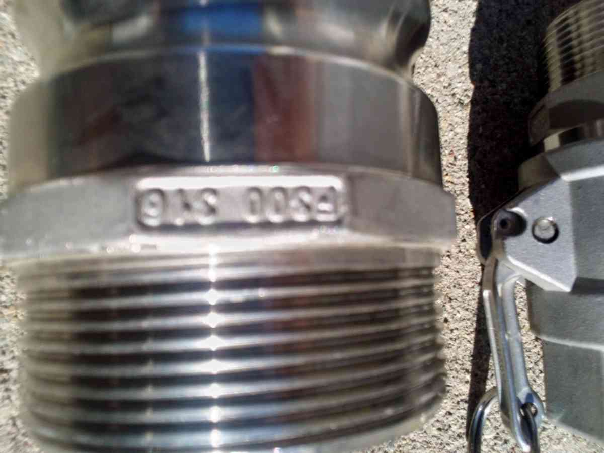 Dixon and seal fast camlocks