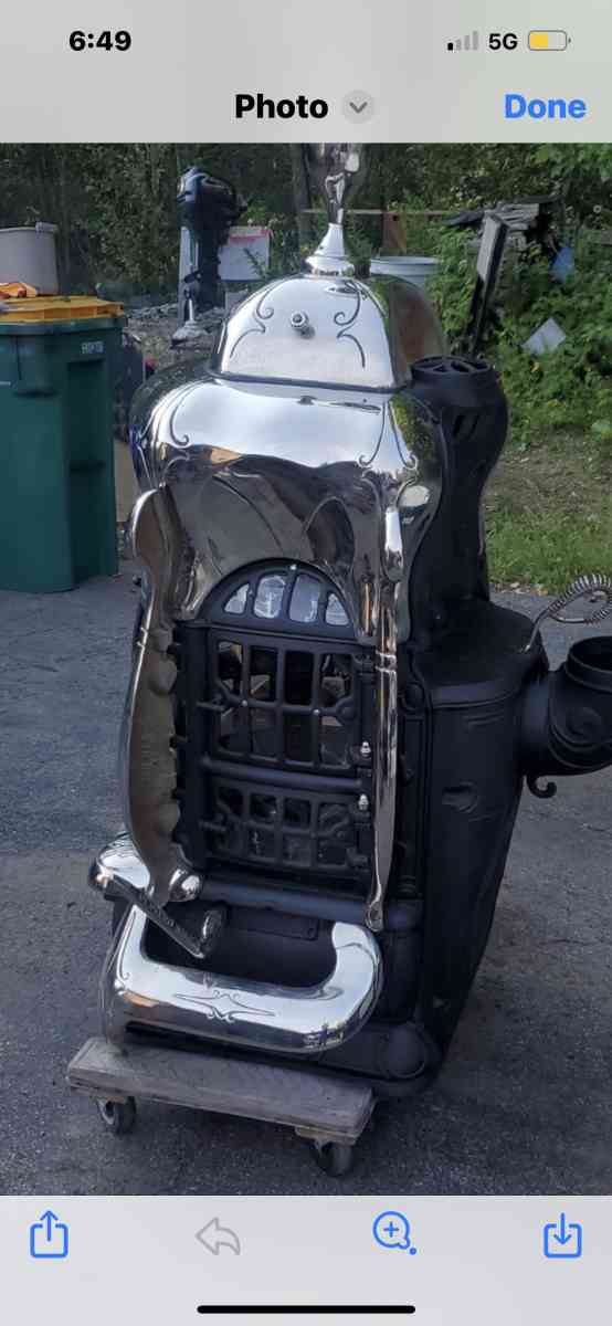 coal stove wood stove