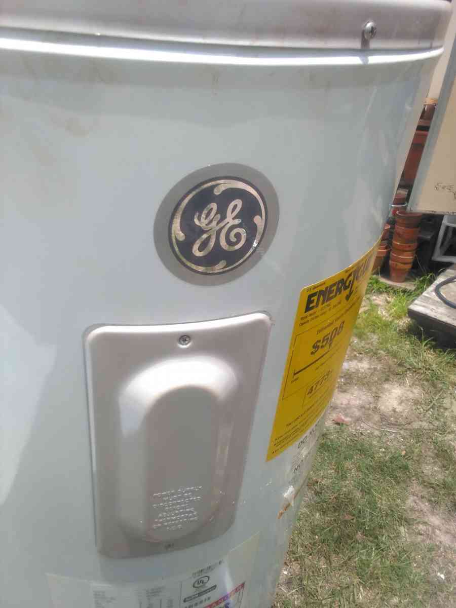 GE hot water heater