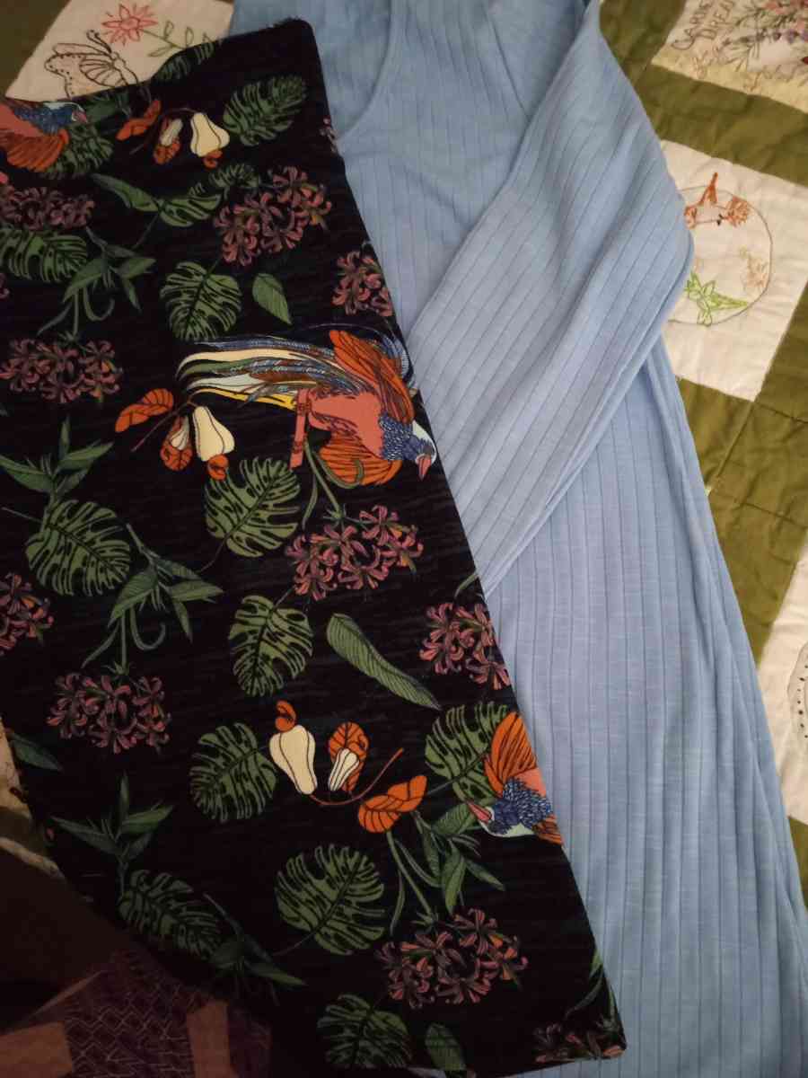 NWT LuLaRoe XS  Skirt outfit 35  Retails for 73 Toucan birds