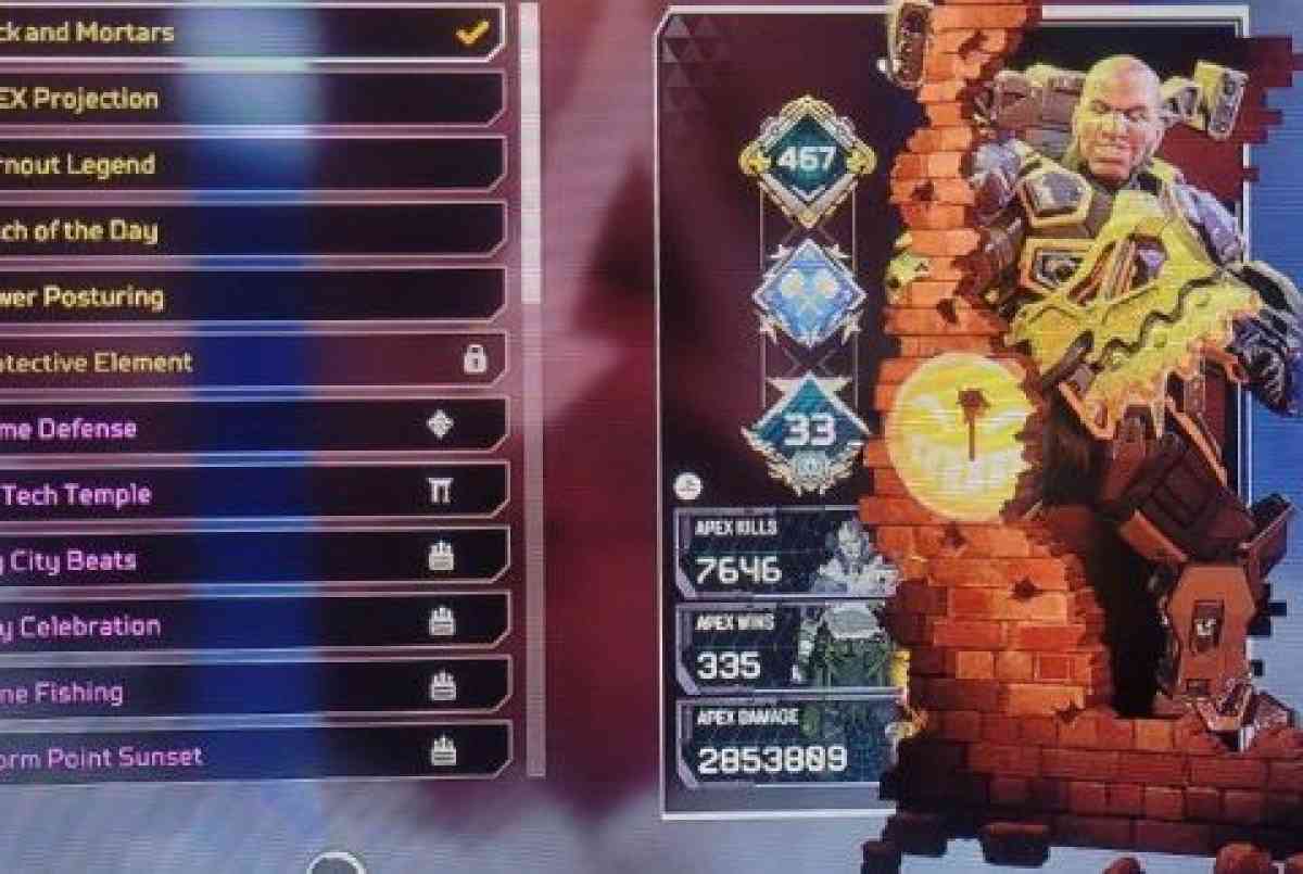 Apex legends account