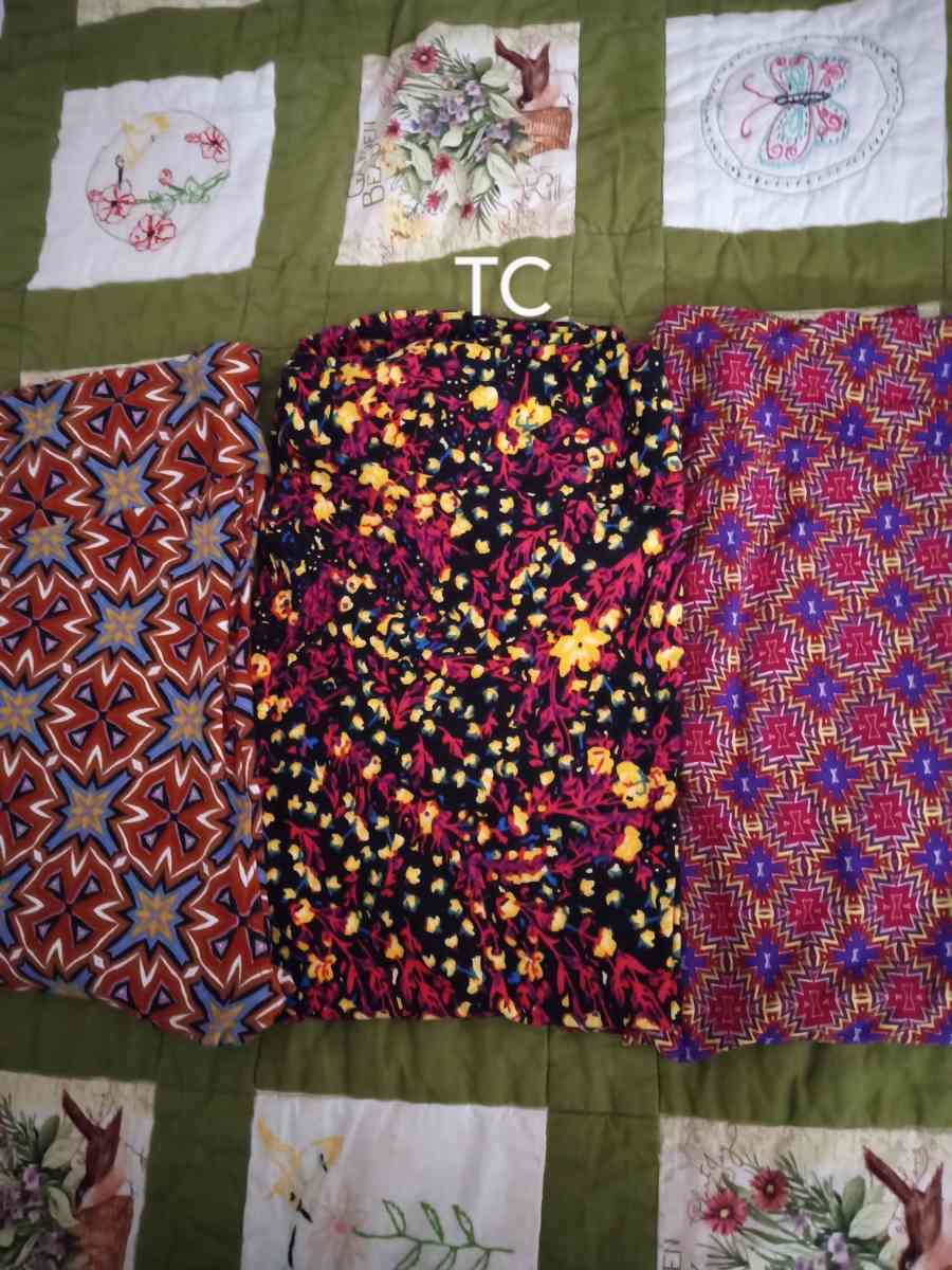 Brand New LuLaRoe TC Leggings 10 each fit size 12 to 18