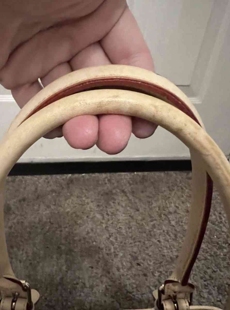 Dooney  Bourke Monogram Buckle Satchel  PreOwned