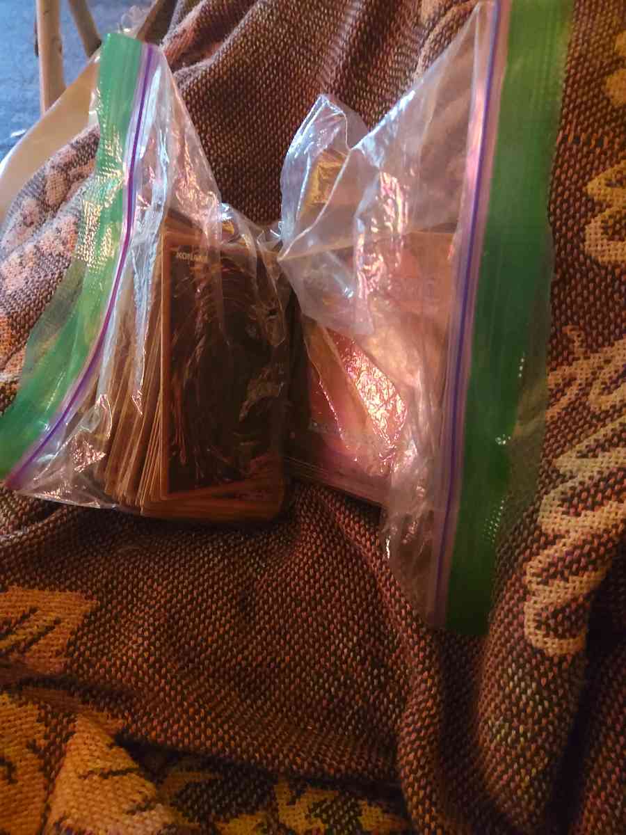 yugioh tcg and magic tcg lot