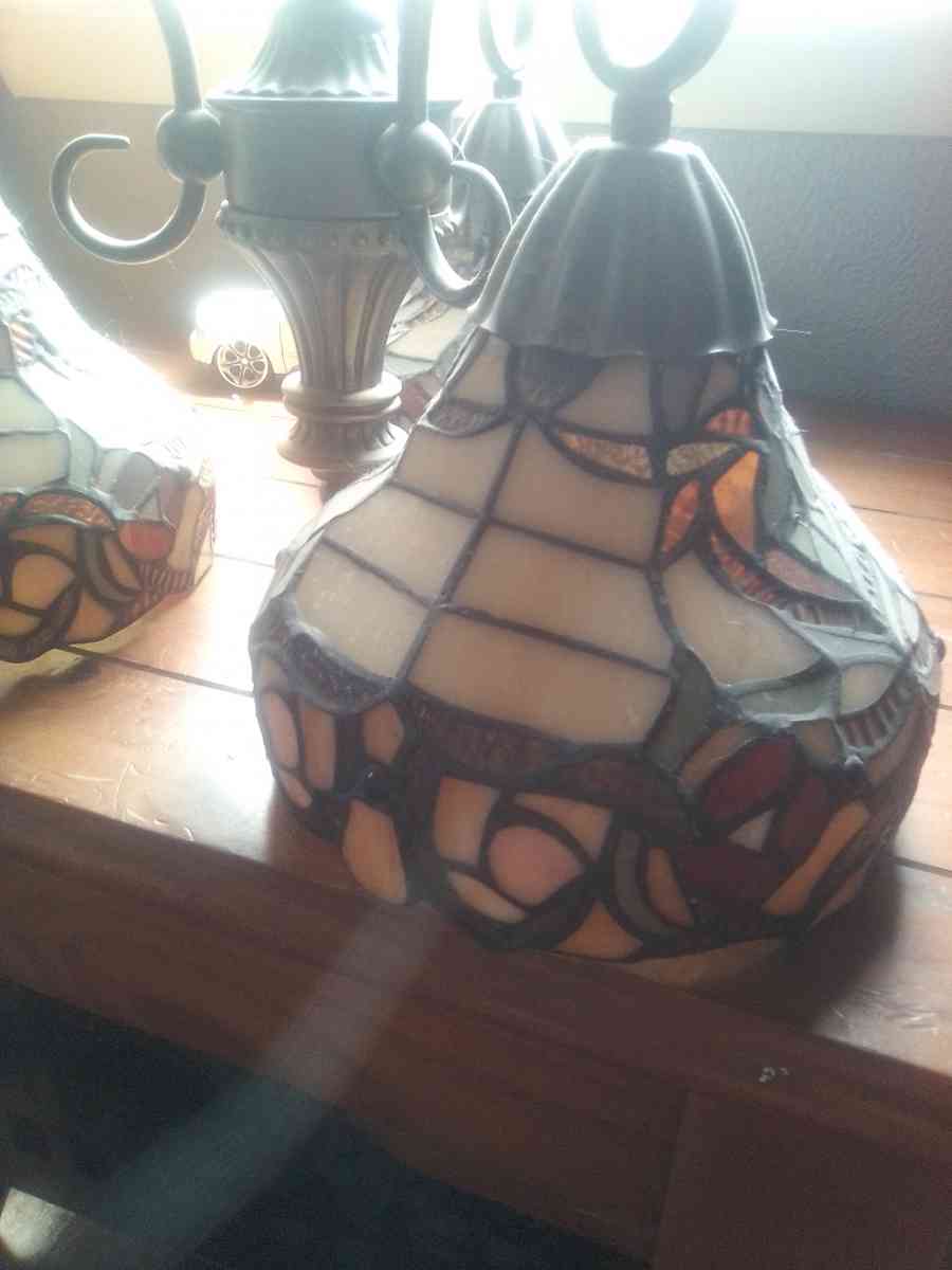 Stain Glass Chandelier