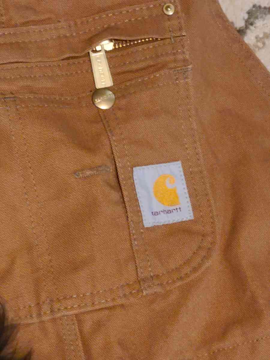 Pair of Carhartt double knee overhauls