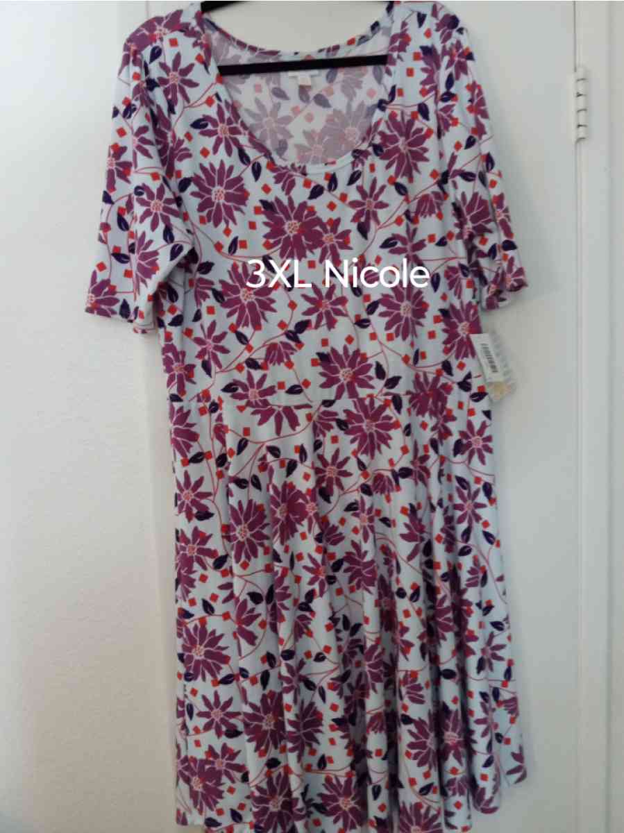NWTLuLaRoe 3XL Nicole 22 Fits size 26 to 28 Retails for  48