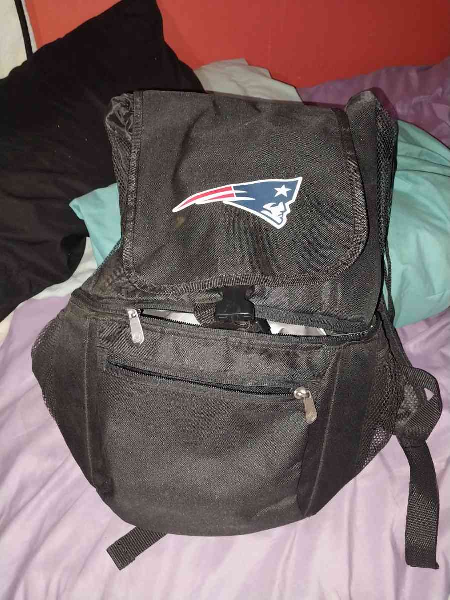 patriots backpack cooler and storage