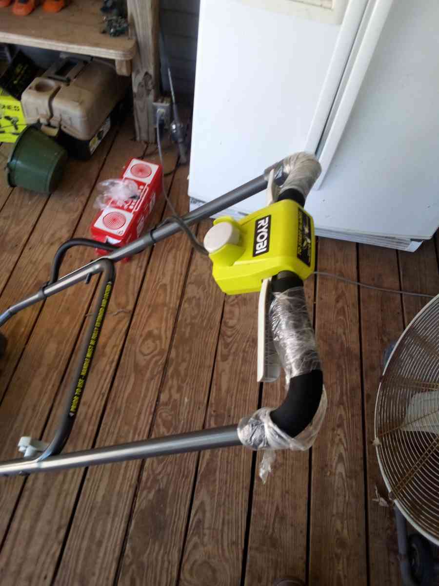 Ryobi push mower  40v