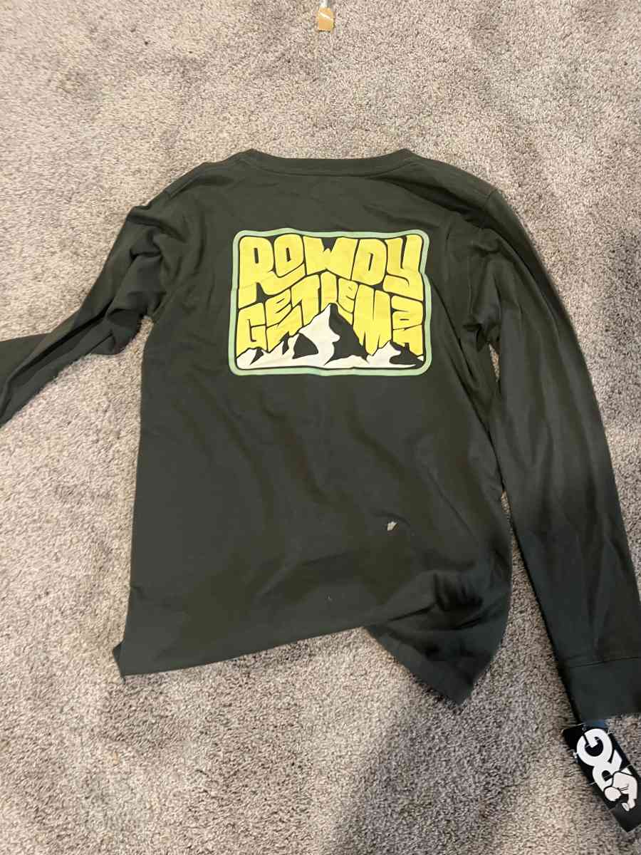 Rowdy Gentleman Long Sleeve Shirt Size Small