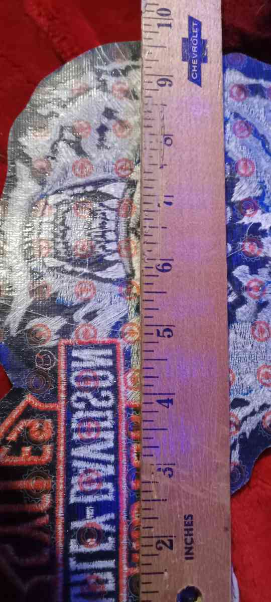 Lone Wolf Harley Davidson patch