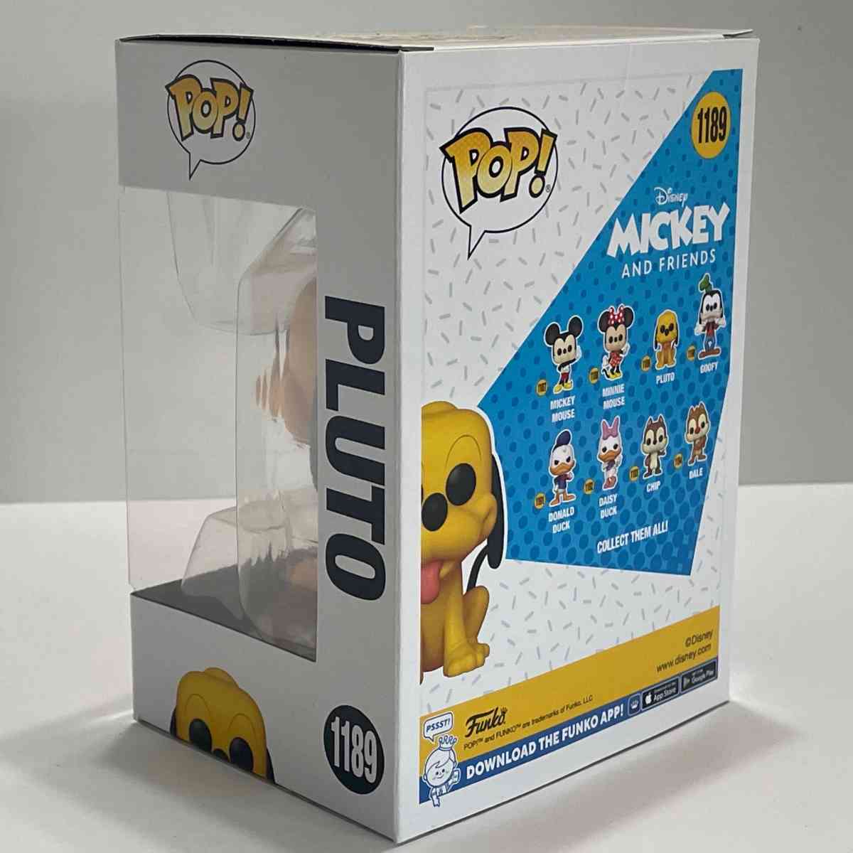1189 Disney Pluto Funko Pop Mickey  Friends NIB