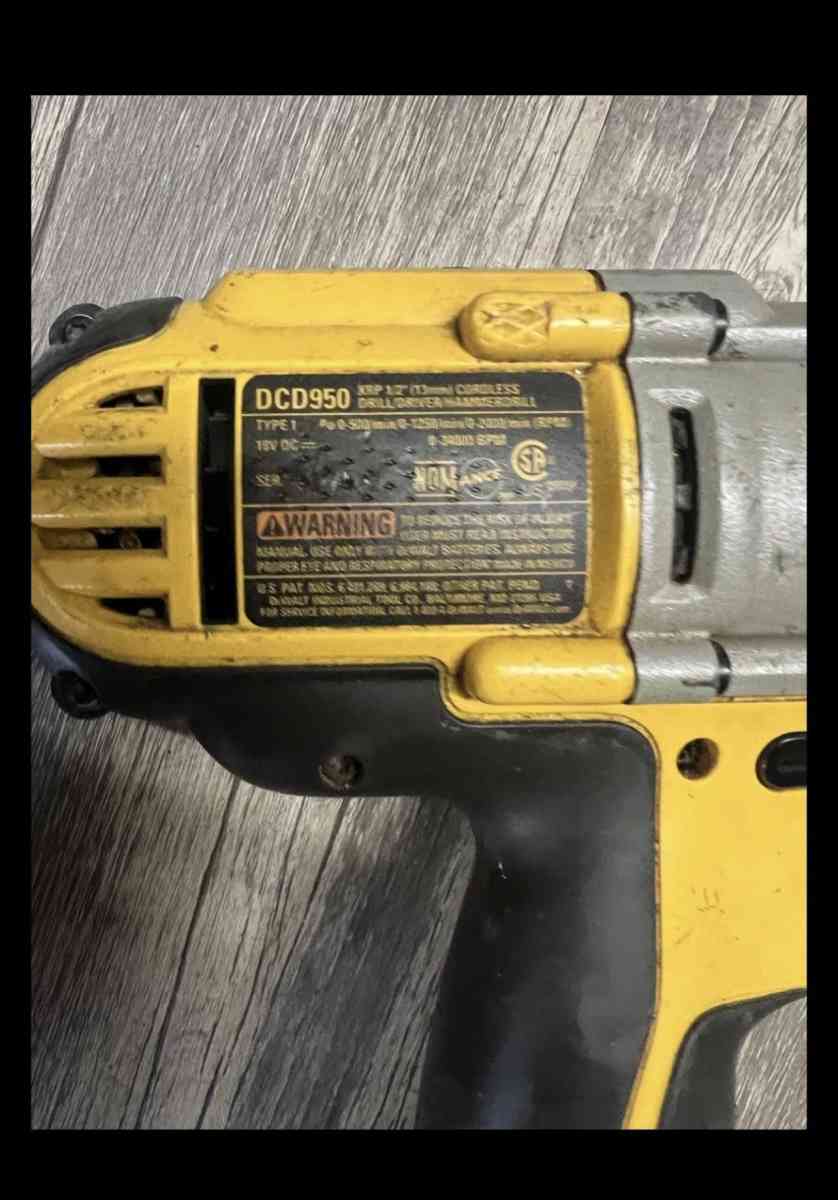 Dewalt drill dcd 950