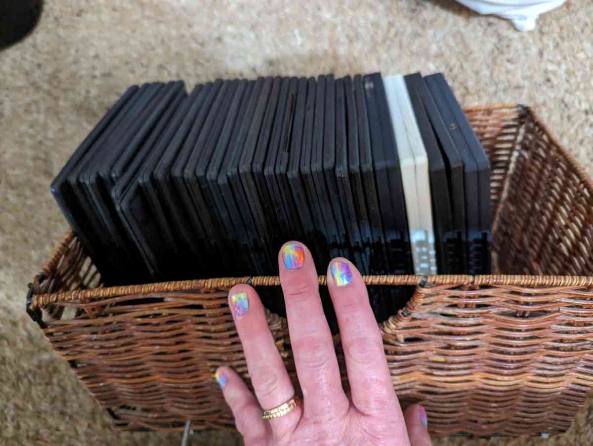 Empty CD and DVD Cases