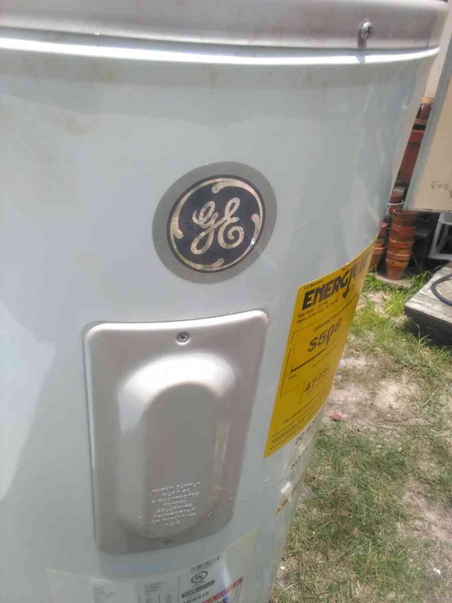 GE hot water heater