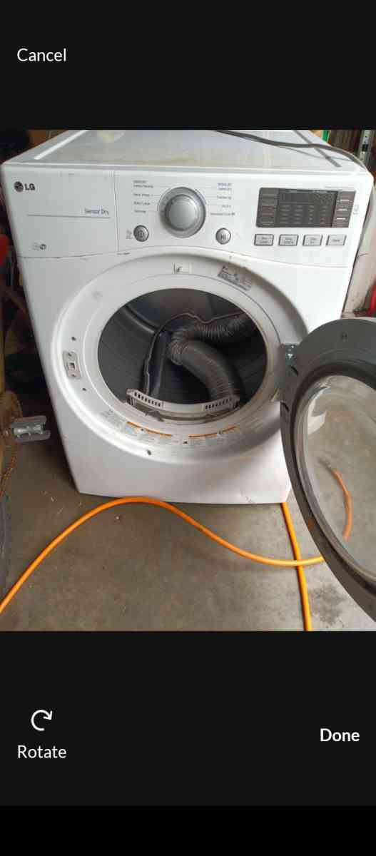 LG dryer