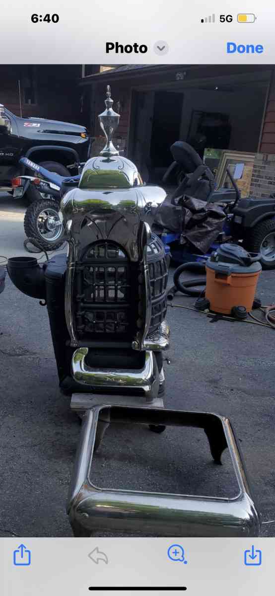 coal stove wood stove