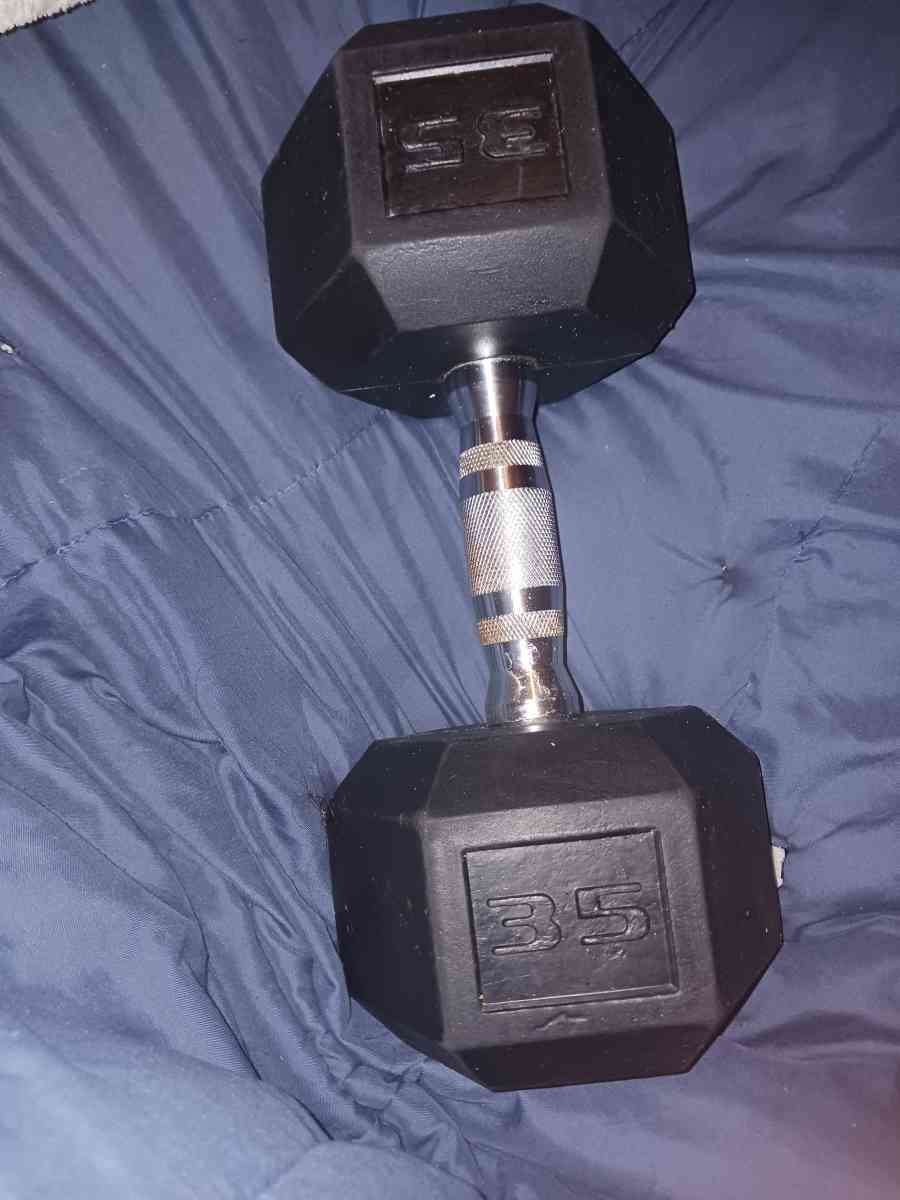 35lb dumbell