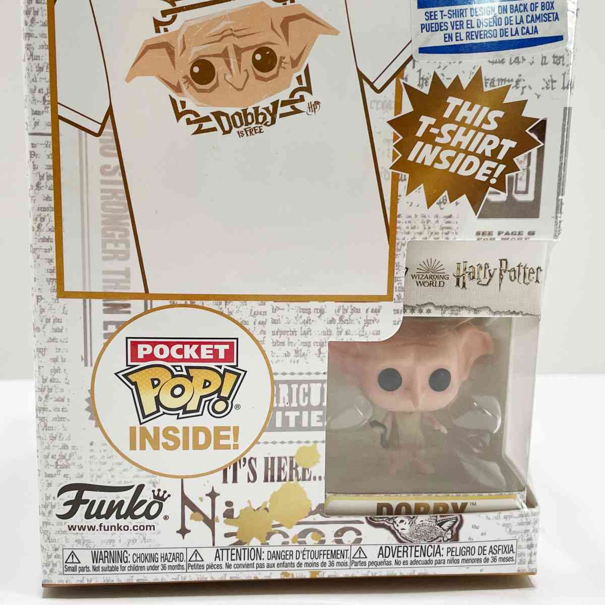 Dobby Is Free House Elf TShirt Kids Large NIB