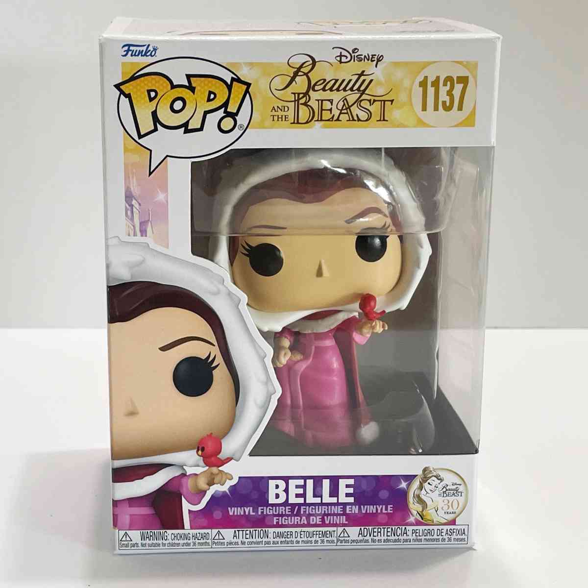 1137 Winter Belle Funko Pop Beauty  Beast NIB