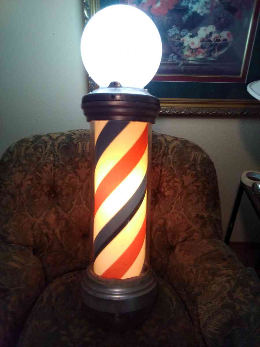 vintage Barber light