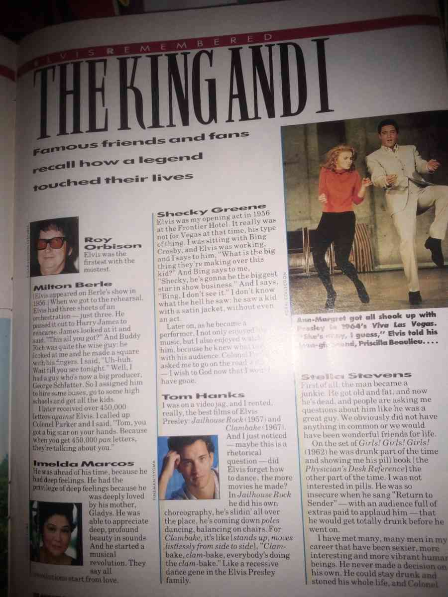 US MAGAZINE AUGUST 24TH 1987 ELVIS THE LAST DAYS