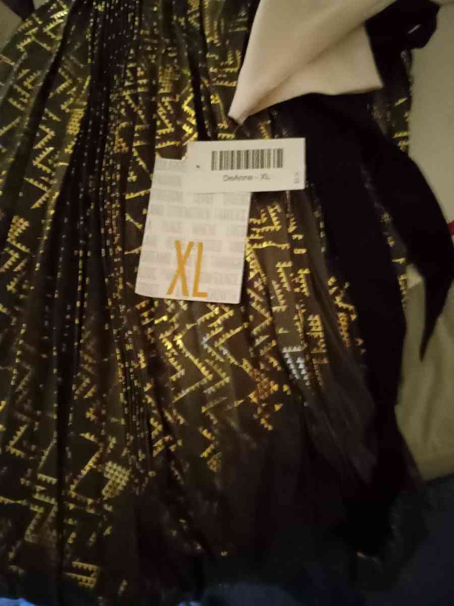 NWT LuLaRoe XL  DeAnne Dress for 50 Its Retails for 140