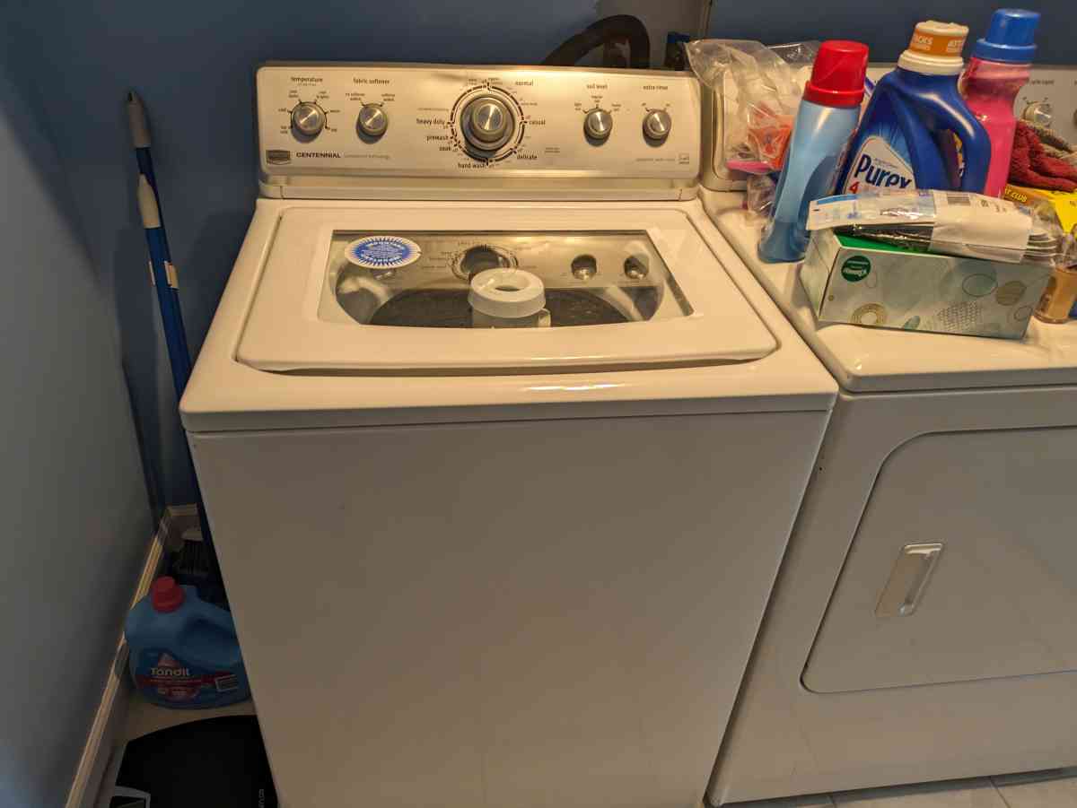 washer and dryer